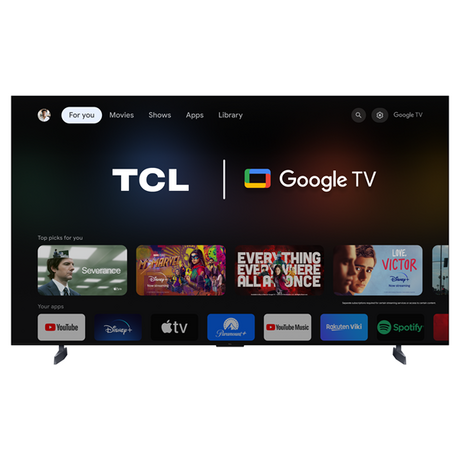TCL 85X955 4K QD Mini-LED 144HZ TV with Google TV and 4.2.2 Onkyo (2024)