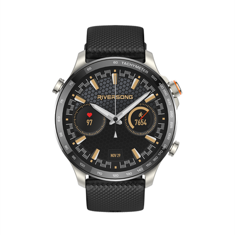 Riversong Smartwatch Motive 10 GT Black
