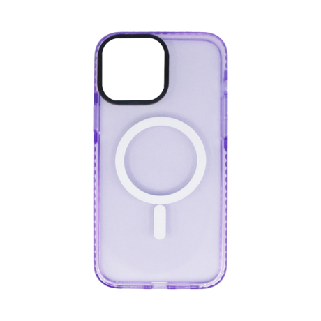 Vivid Magsafe Silicone Case Apple iPhone 13 Pro Max Purple