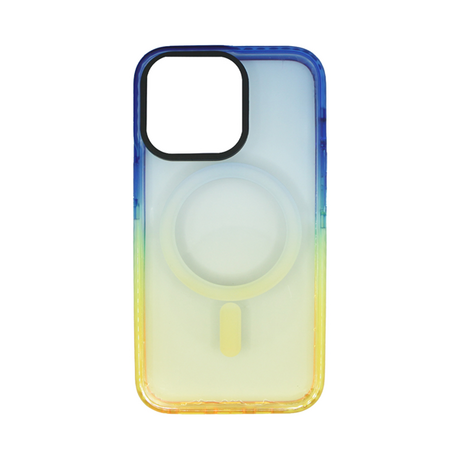 Vivid Magsafe Silicone Case Apple iPhone 13 Pro Blue/Orange