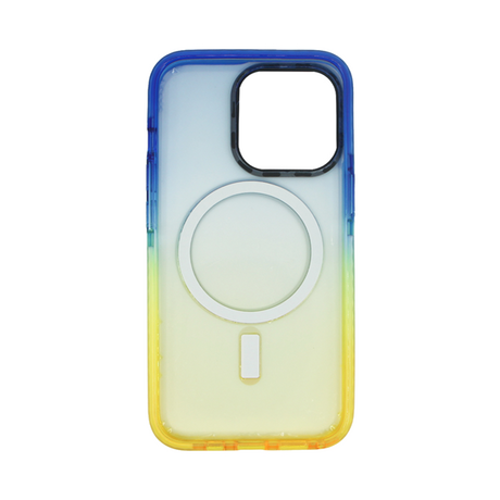 Vivid Magsafe Silicone Case Apple iPhone 13 Pro Blue/Orange