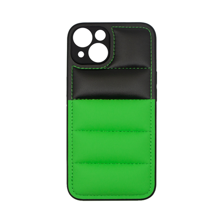 Vivid Puffer Back Cover Apple iPhone 14 Green/Black 5213015670952