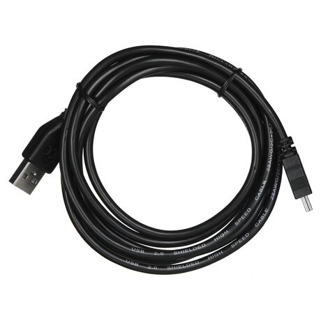 Gembird 1.8m USB 2.0 A/mini-USB M USB cable USB A Mini-USB B Black