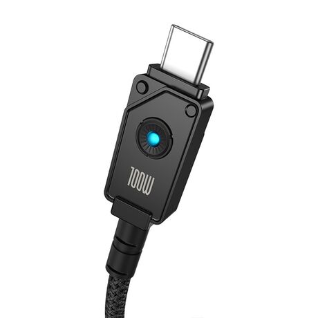 Baseus Unbreakable USB A to USB C cable 2 m 100 W Black