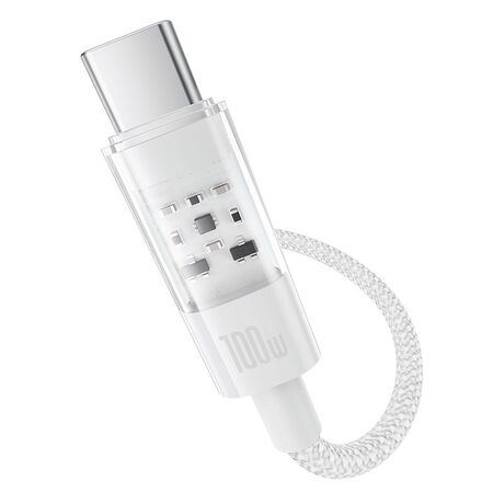 Baseus Gem USB A to USB C fast charging cable 2 m 100 W White