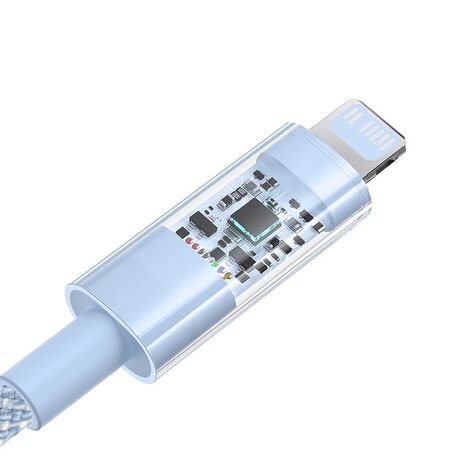 Baseus Gem USB-C to iP fast charging cable 2 m 20 W Blue
