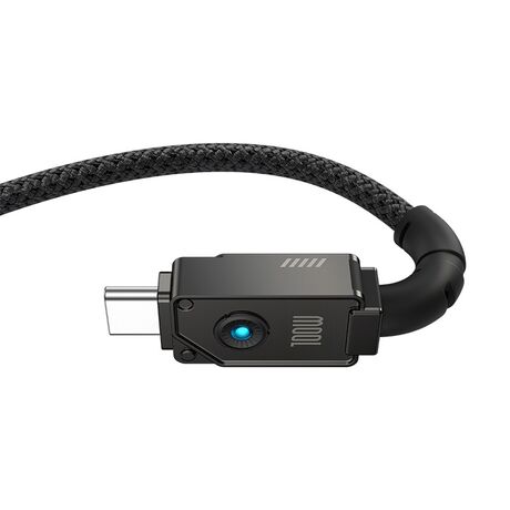 Baseus Unbreakable USB A to USB C cable 2 m 100 W Black