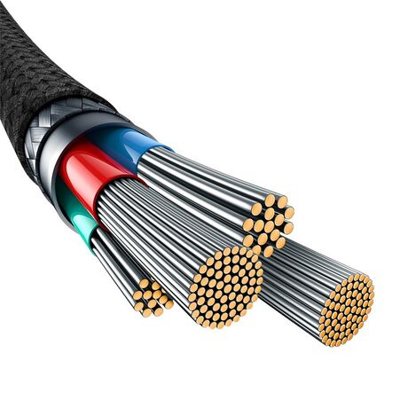 Baseus Unbreakable USB A to USB C cable 2 m 100 W Black