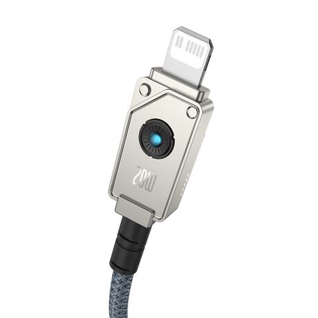 Baseus Unbreakable USB C to iP cable 1 m 20 W White