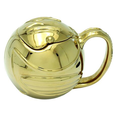 Tazza 3D Harry Potter Boccino D'oro con Coperchio