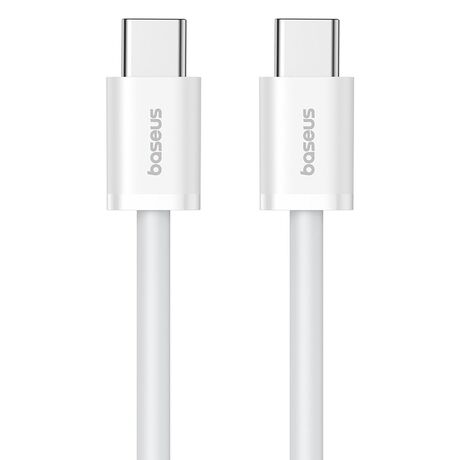 Baseus Superior USB C to USB C data cable 1 m 30 W White