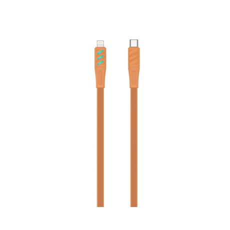 Havit CB6255 - USB charging cable type C to Lightning, 1 m (orange)