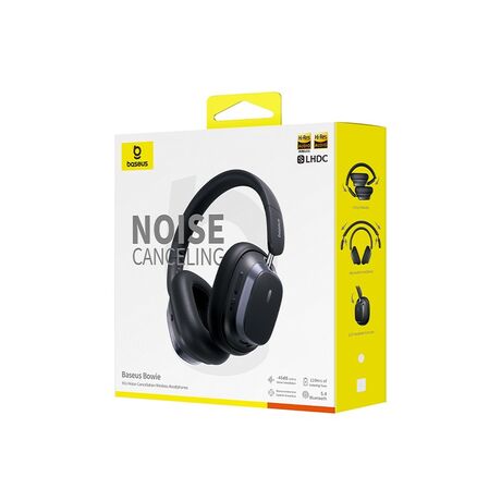 Baseus Bowie H1s Noise-cancelling wireless headphones Black