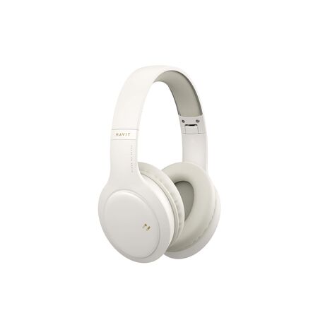 Havit H633BT - wireless on-ear headphones, beige