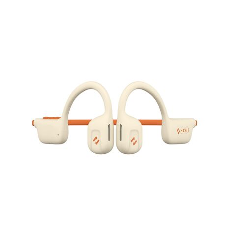 Havit E510BT Freego1 Air – Open Ear Air Conduction Headphones, beige