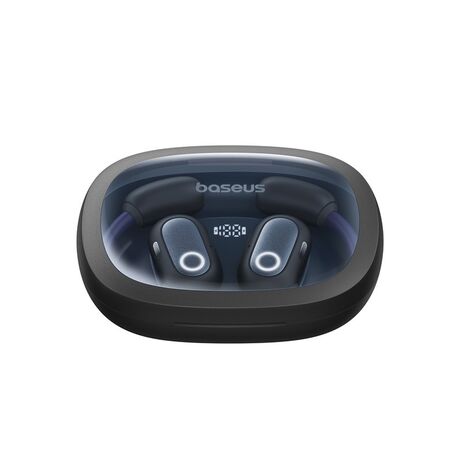 Baseus Eli Fit Open- Ear Headset Wireless Connectivity/Music USB Type-C Bluetooth Black