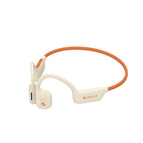 Havit E510BT Freego1 Air – Open Ear Air Conduction Headphones, beige