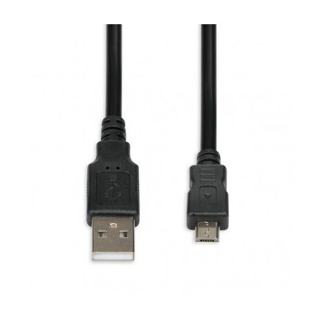 iBox IKU2M18 USB cable 1.8 m USB 2.0 USB A Micro-USB B Black