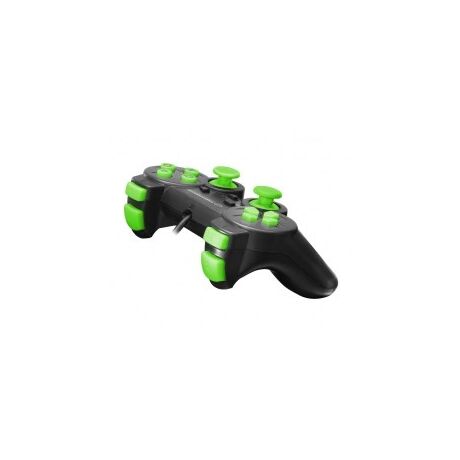 Esperanza EGG107G Gaming Controller Black, Green USB 2.0 Gamepad Analogue / Digital PC, Playstation 3