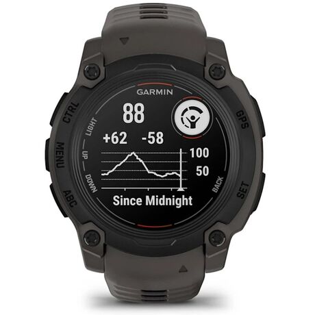 Garmin Instinct E 2.18 cm (0.86") MIP 40 mm Digital 166 x 166 pixels Black GPS (satellite)