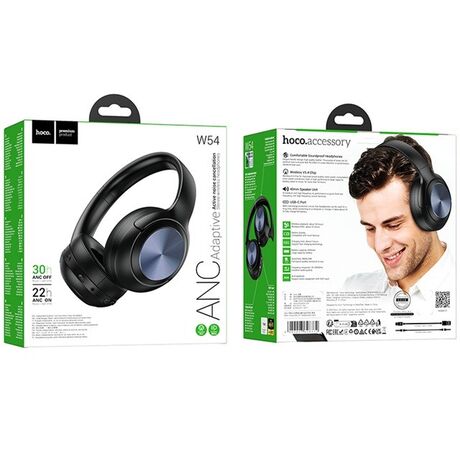 Hoco W54 Young Headset with ANC In-ear Wireless Bluetooth Black