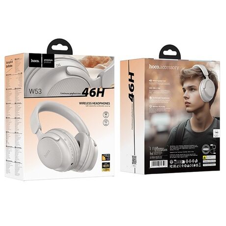 Hoco W53 Tone Headset In-ear Wireless Bluetooth Grey