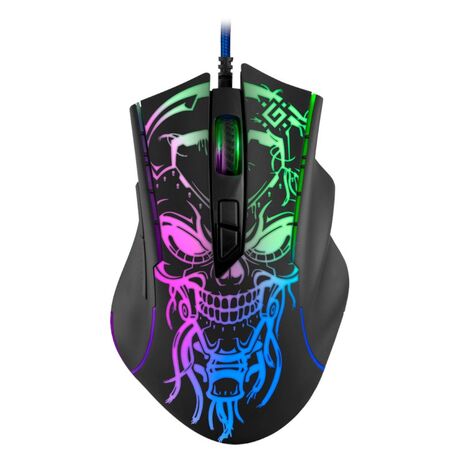 Gaming, optic, wired mouse  DEFENDER GM-928 BULLETSTORM 7200dpi 7P illuminate