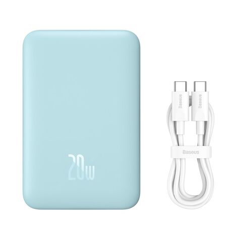 Baseus P10059001313-00 Lithium polymer (LiPo) power bank 10000 mAh Wireless charging Blue