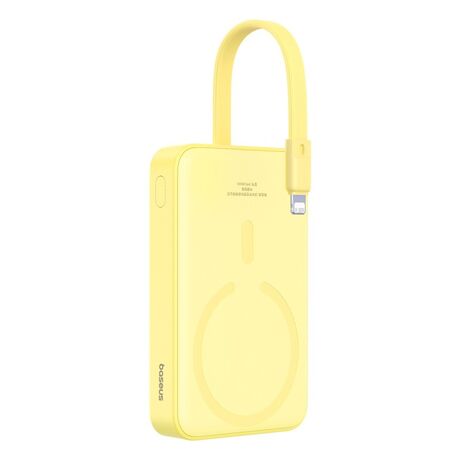 Baseus P10022109Y23-00 Lithium polymer (LiPo) power bank 10000 mAh Wireless charging Yellow
