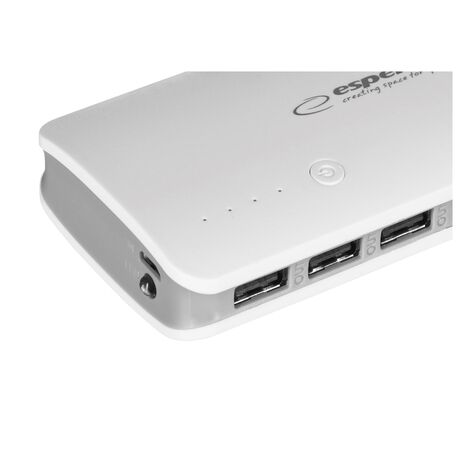 Esperanza EMP106WE Radium 8000 mAh Grey, White