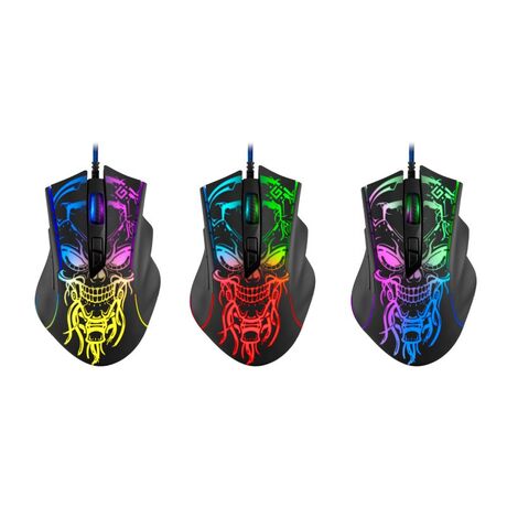 Gaming, optic, wired mouse  DEFENDER GM-928 BULLETSTORM 7200dpi 7P illuminate