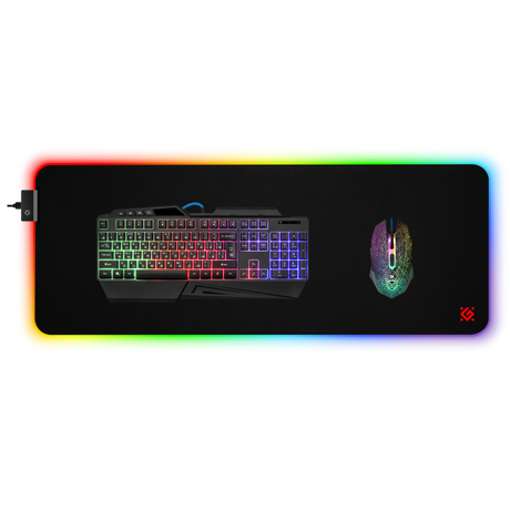 DEFENDER GAMING ULTRA LIGHT LED pad 900x350x4mm