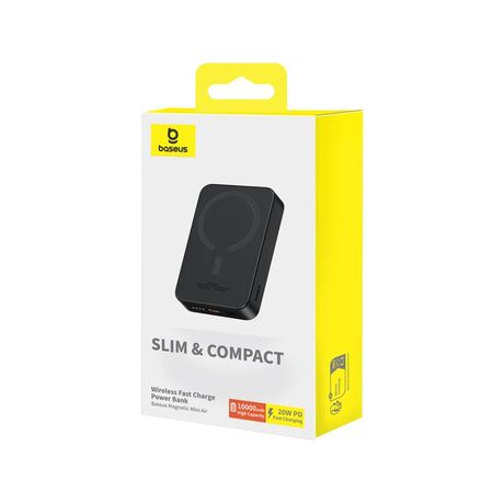 Baseus P10059001113-00 Lithium polymer (LiPo) power bank 10000 mAh Wireless charging Black