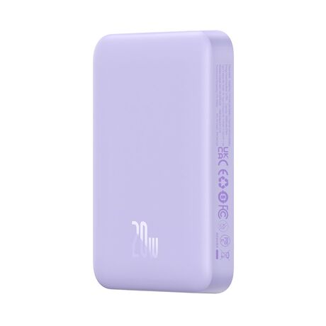 Baseus P10059001513-00 Lithium polymer (LiPo) power bank 10000 mAh Wireless charging Purple