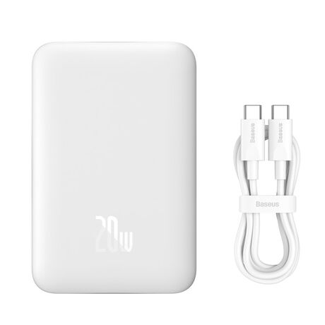 Baseus P10059001223-00 Lithium polymer (LiPo) power bank 10000 mAh Wireless charging White