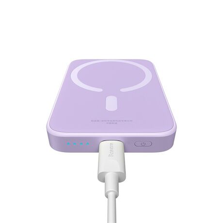 Baseus Magnetic Mini Air P10059002513-00 Lithium polymer power bank 6000 mAh Purple
