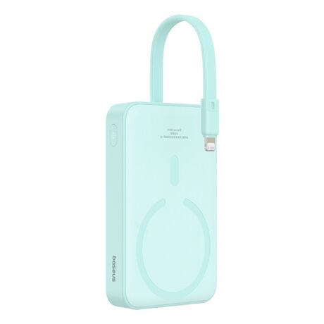 Baseus P10022109333-00 Lithium polymer (LiPo) power bank 10000 mAh Wireless charging Blue