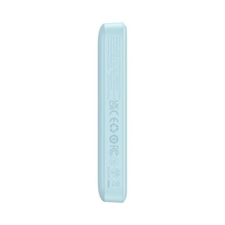 Baseus P10059001313-00 Lithium polymer (LiPo) power bank 10000 mAh Wireless charging Blue