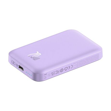 Baseus Magnetic Mini Air P10059002513-00 Lithium polymer power bank 6000 mAh Purple