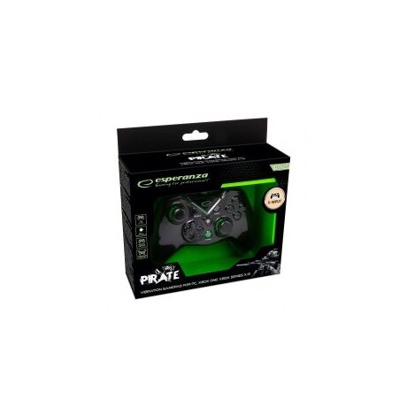 Esperanza EGG114K Gaming Controller Black USB 2.0 Gamepad Analogue / Digital PC, Xbox One, Xbox Series S, Xbox Series X