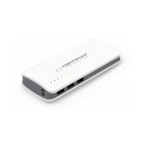 Esperanza EMP106WE Radium 8000 mAh Grey, White