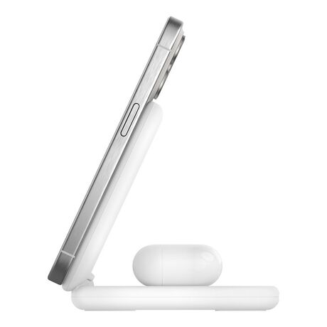 Belkin BoostCharge Headphones, Smartphone White USB Wireless charging Fast charging Indoor