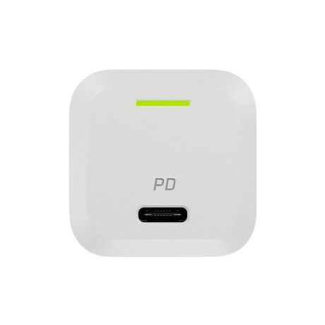 USB Charger Green Cell PowerGaN 33 W PD 3.0 QC 3.0 1x USB-C white