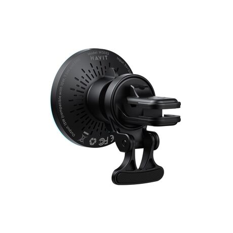 Havit W3032 - 3-in-1 car wireless charger, black