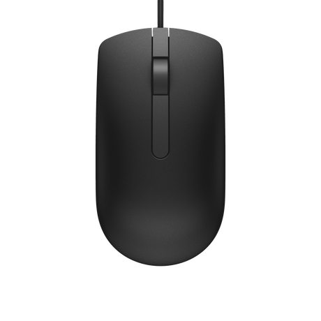 DELL MS116 mouse Ambidextrous USB Type-A Optical 1000 DPI