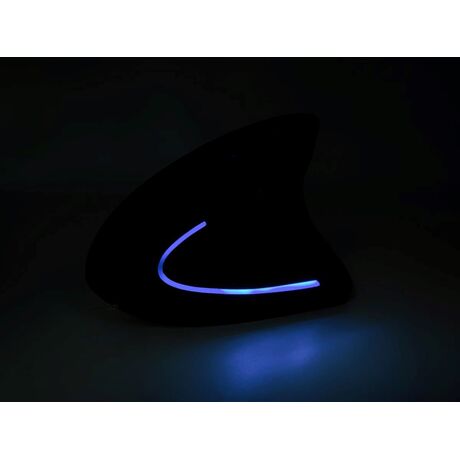 MEDIA-TECH VERTIC MT1122 Wired vertical mouse 6400 DPI Black