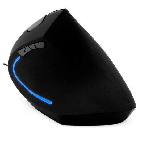 MEDIA-TECH VERTIC MT1122 Wired vertical mouse 6400 DPI Black
