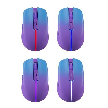 MOUSE DEFENDER MYSTERY MM-301 RF+BT PURPLE 1600dpi 6P