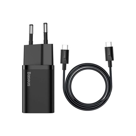 Baseus TZCCSUP-L01 mobile device charger Smartphone Black AC, USB Fast charging Indoor
