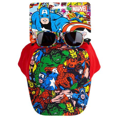 Marvel Avengers set cap + sunglasses 18445484470373